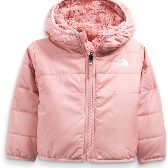 Rerversible Mossbud Swirl Full-Zip Hooded Insulated Jacket - Infants' - Picture 1 of 6